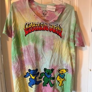 Grateful Dead Multicolor Dancing Bears Kids Tee